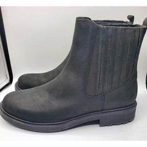 Clarks Black Ankle Boots